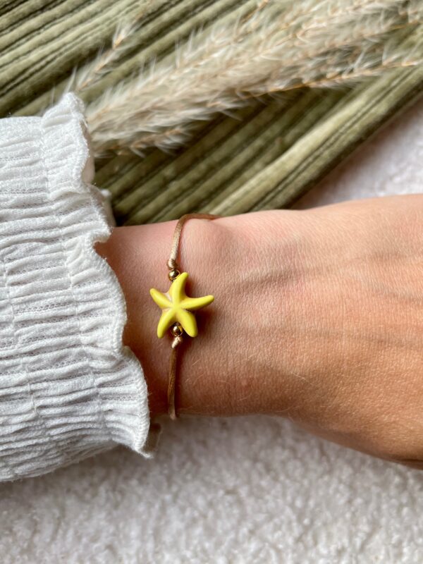 Zeester armband - MEERDERE KLEUREN - Afbeelding 2