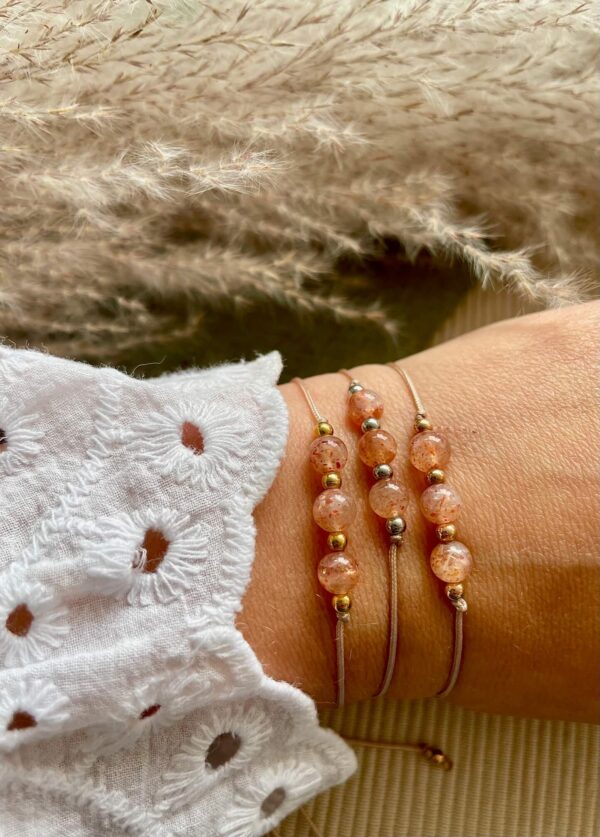 Nature flow armband - Sun - Zonnesteen
