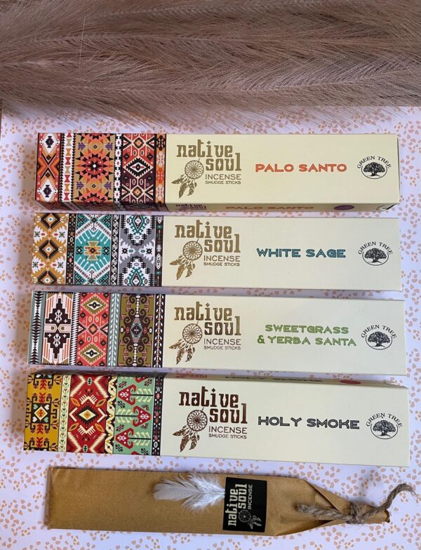 Wierook Native Soul Incense smudge sticks - Verschillende geuren