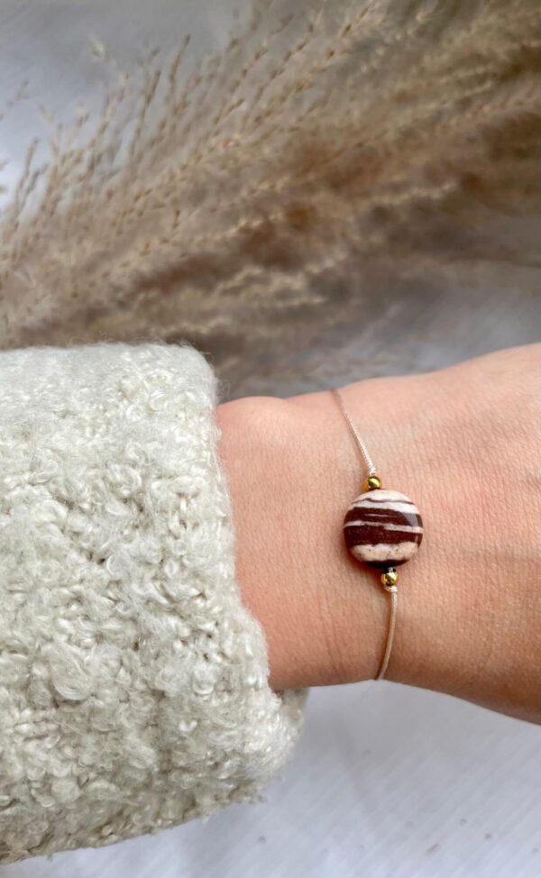 Zebra Jaspis armband
