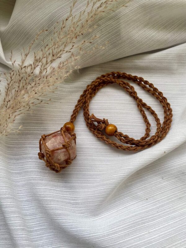 Munty Rocks Macramé Ketting - Afbeelding 4