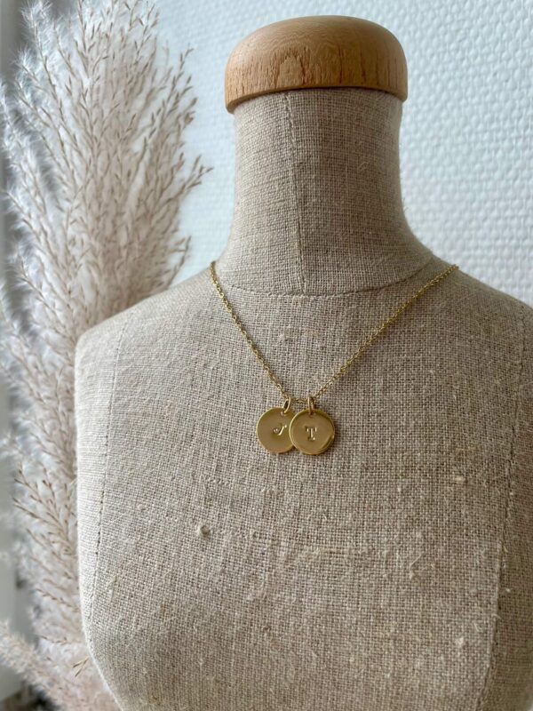 Munty initials - ketting