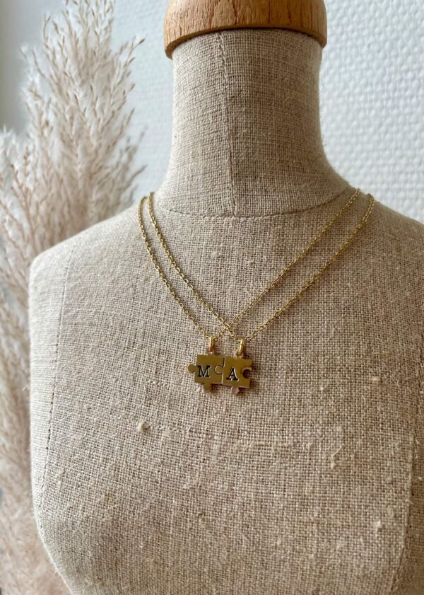Forever friends - bff ketting - set van twee