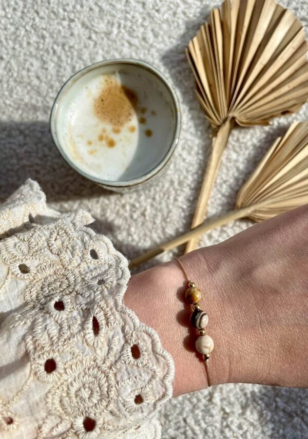 Cappuccino Jaspis armbandje