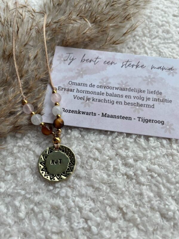 Sterke Mama ketting met initialen - Afbeelding 2