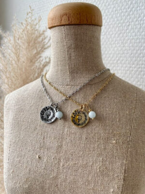 Smaakvolle sieraden ketting - Cool - Ijsje - Aquamarijn