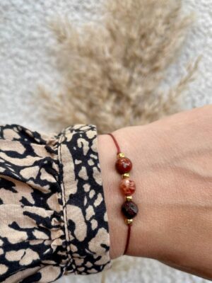1e chakra - Wortelchakra armband