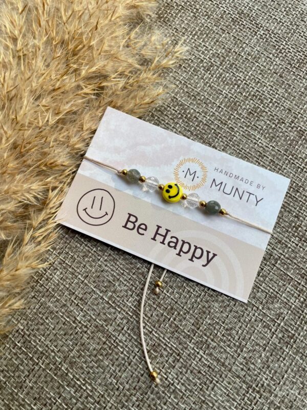 Happy Soul Armband met Labradoriet en Bergkristal - Afbeelding 2