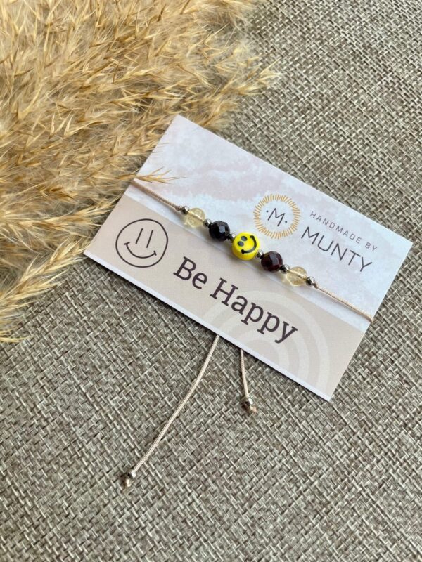 Happy Flow Armband met Citrien en Granaat - Afbeelding 2