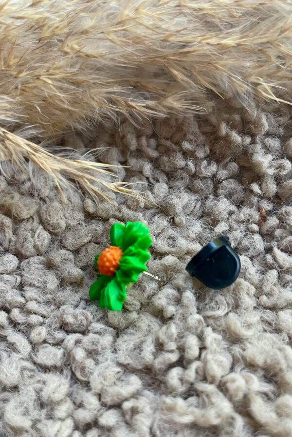 Vierdaagse bloem button/pin - Afbeelding 2