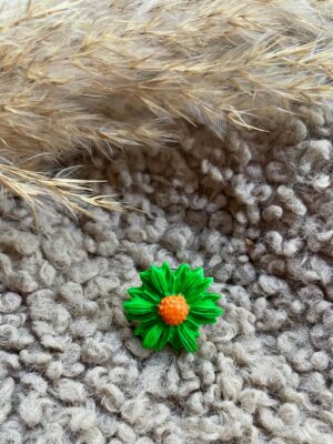 Vierdaagse bloem button/pin