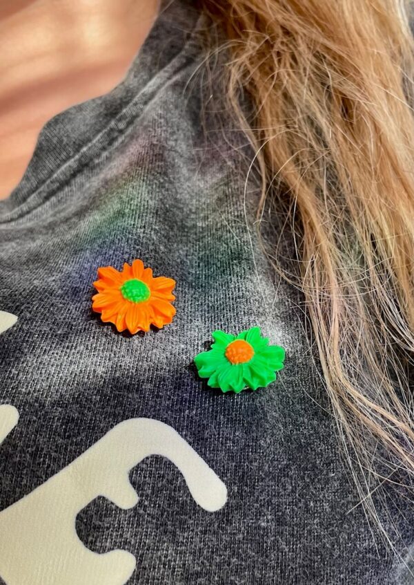 Vierdaagse bloem button/pin
